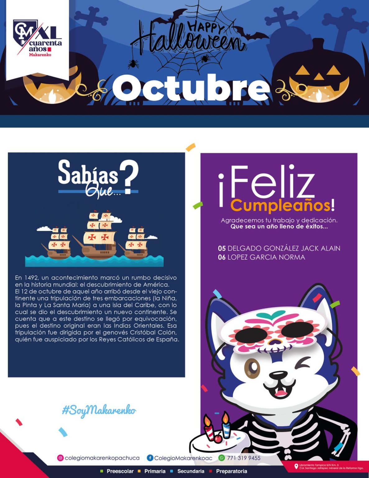 Inicia Octubre