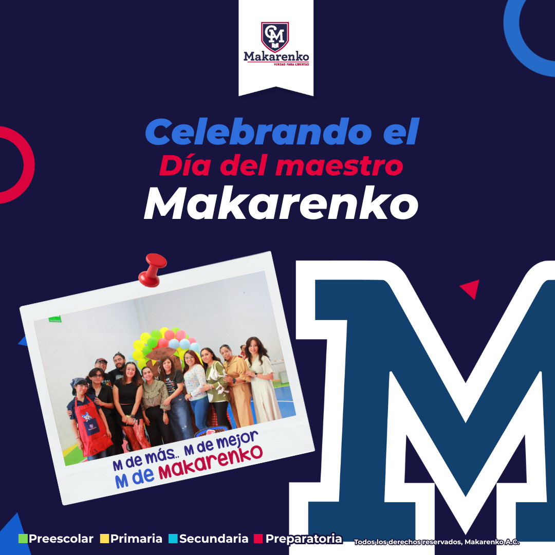 Festejando el Día del maestro en Makarenko