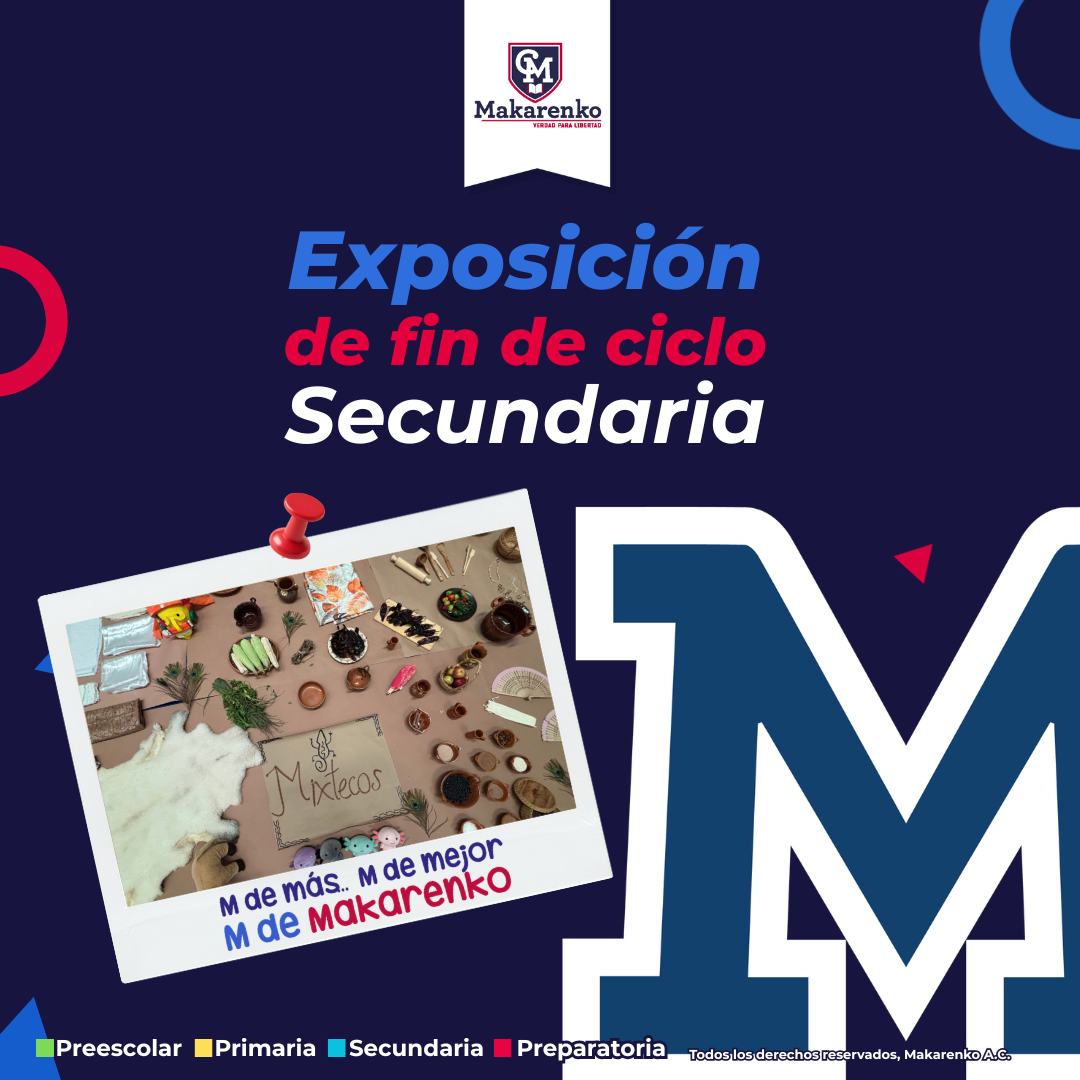 Exposición de fin de ciclo Secundaria